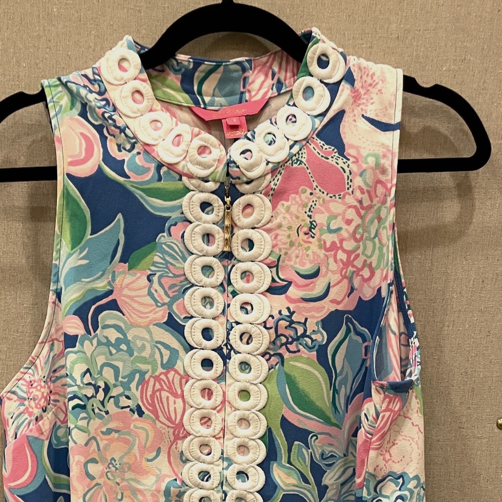 Lilly Pulitzer sleeveless shift dress size 12